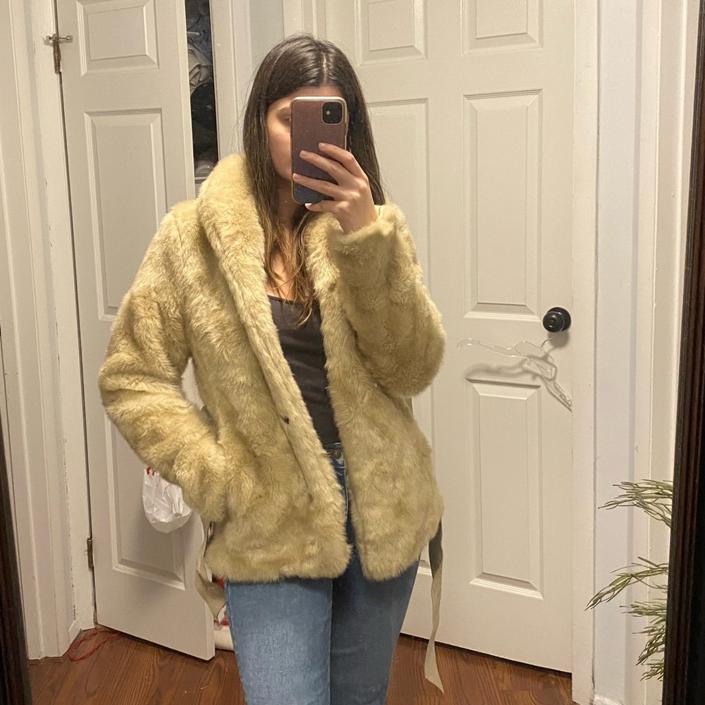 Faux Fur Chunky Coat